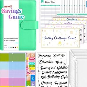 ✍️ Teal Beginner Budget Binder Bundle